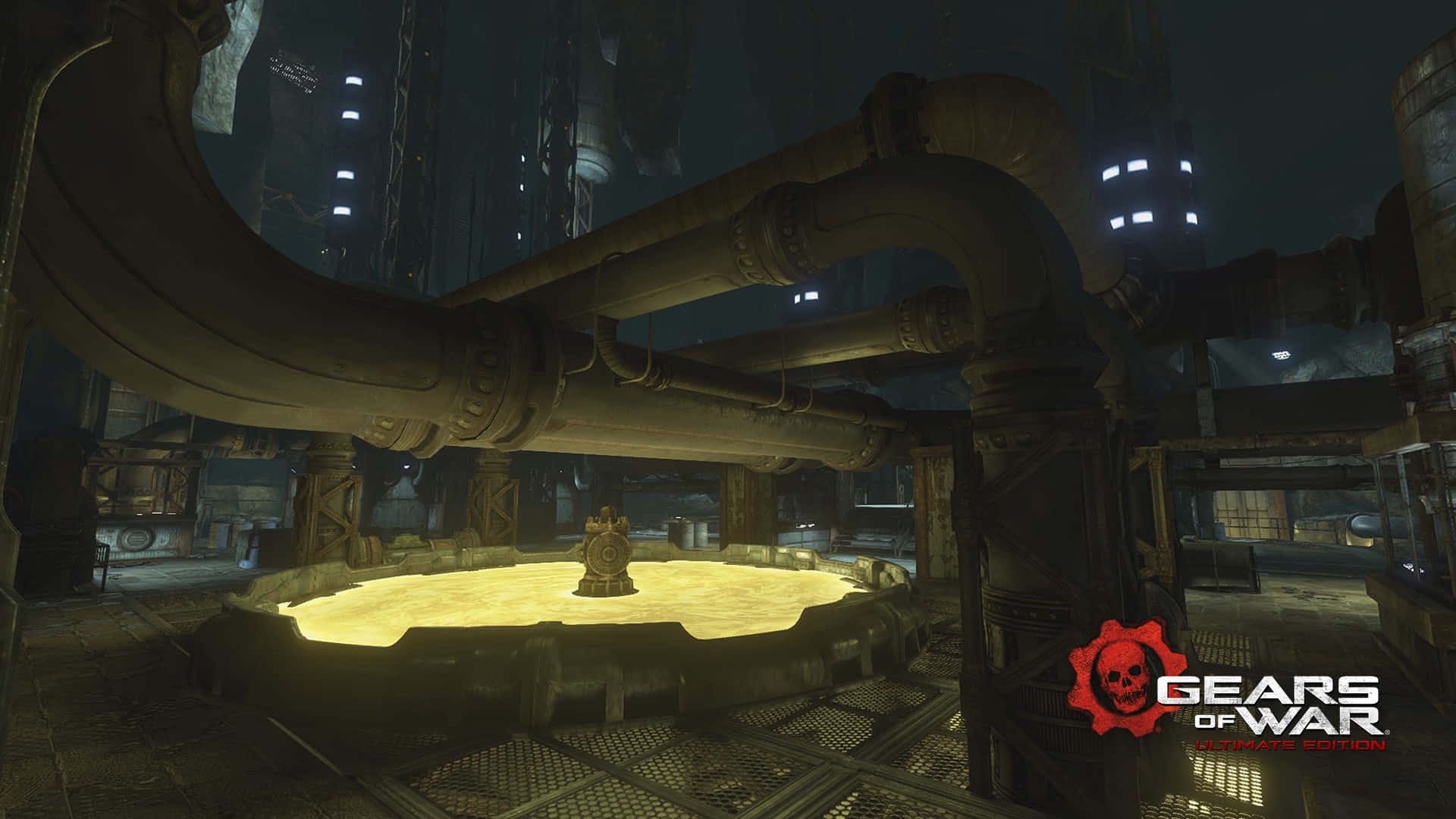 Gears Of War U E_ Imulsion Factory Scene Background