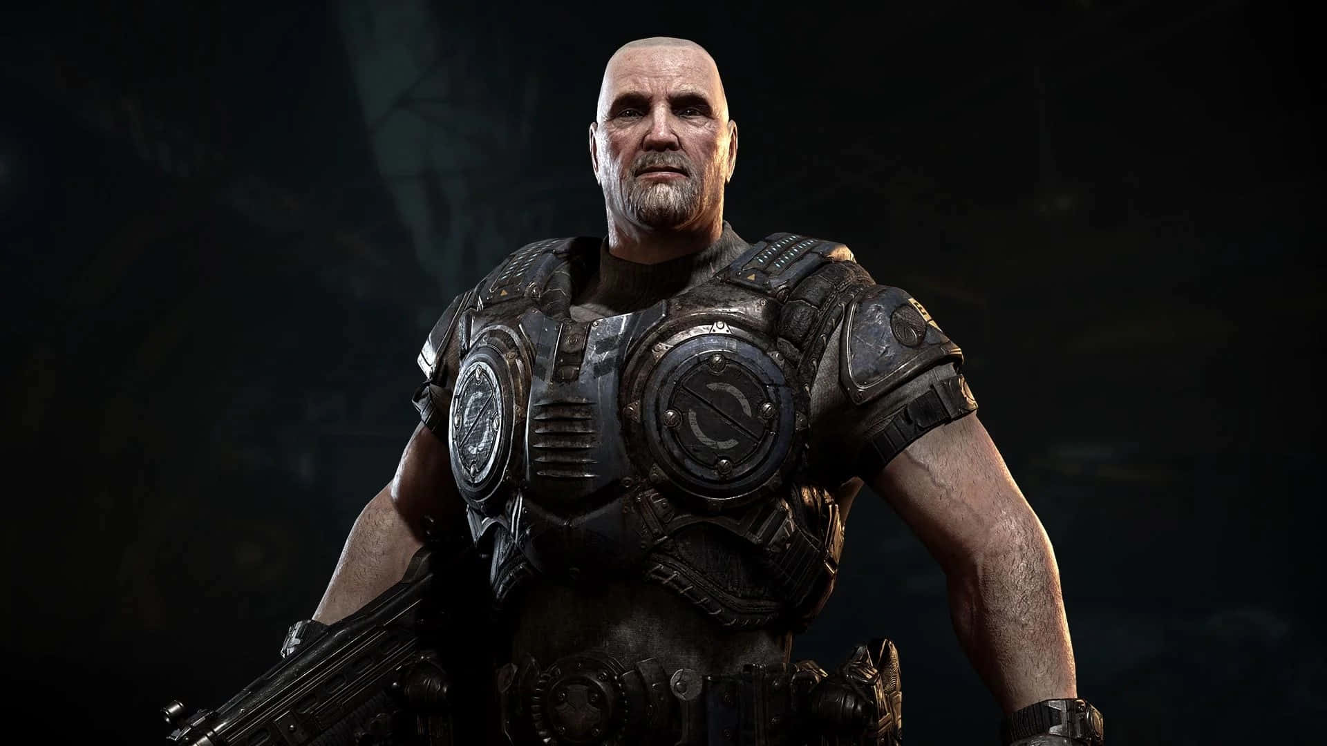 Gears Of War Ultimate Edition Marcus Fenix Portrait Background