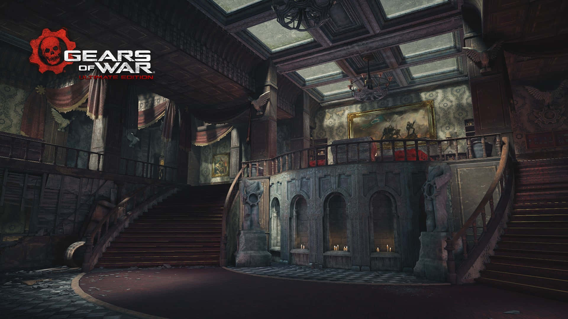 Gearsof War Ultimate Edition Grand Hall Background