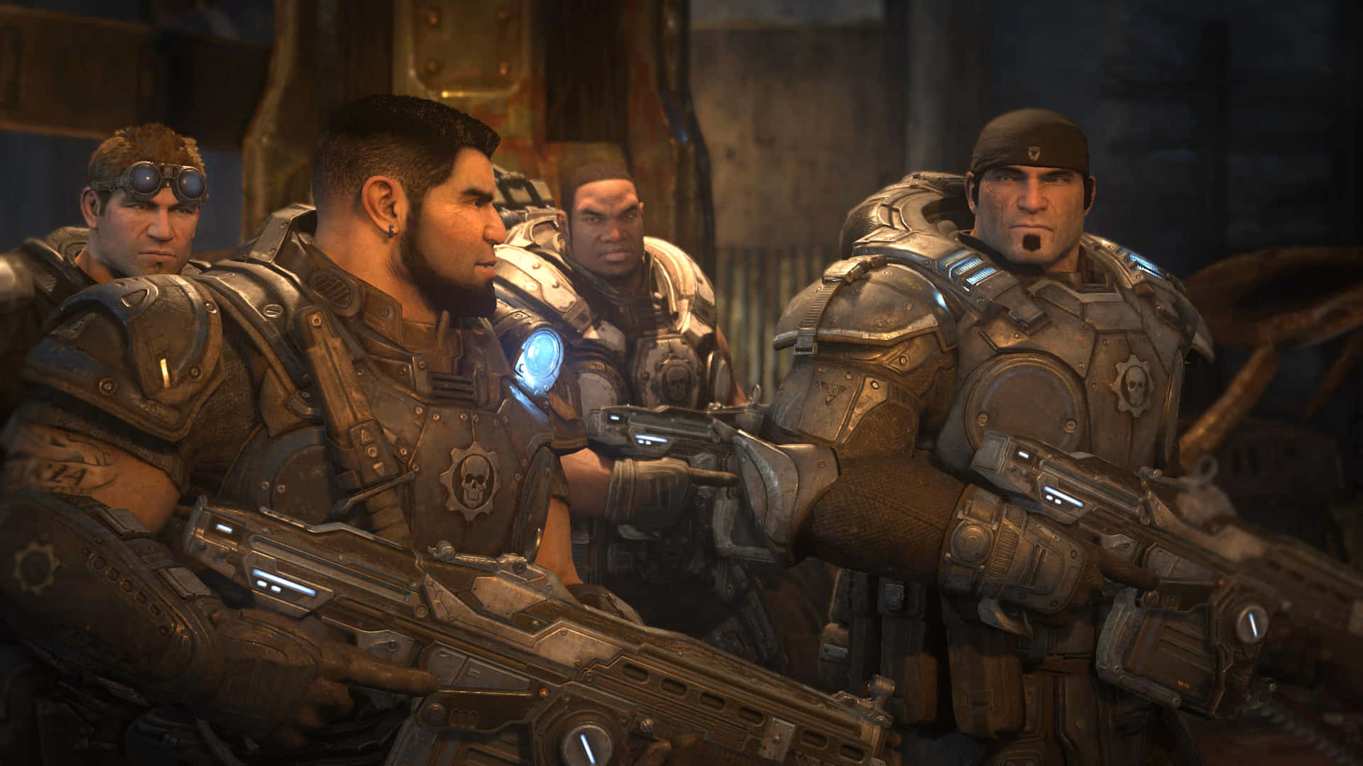Gearsof War Ultimate Team Ready Background
