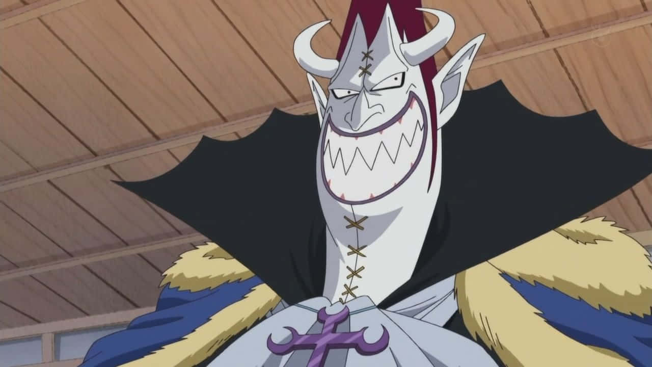 Gecko Moria - The Ruler Of Thriller Bark Background