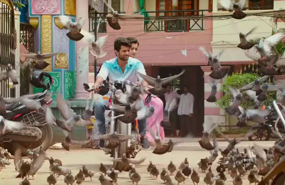 Geetha Govindam Riding With Pigeons