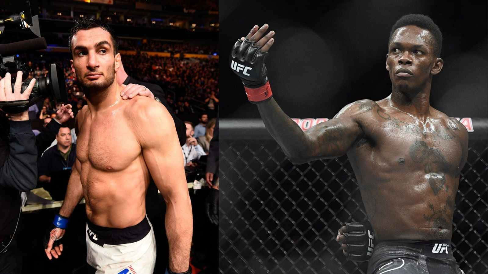 Gegard Mousasi And Israel Adesanya Background