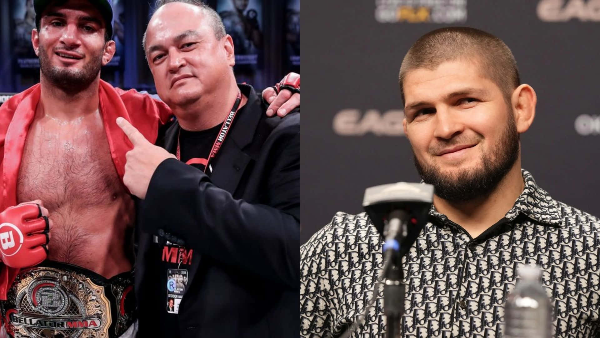 Gegard Mousasi And Khabib Nurmagomedov