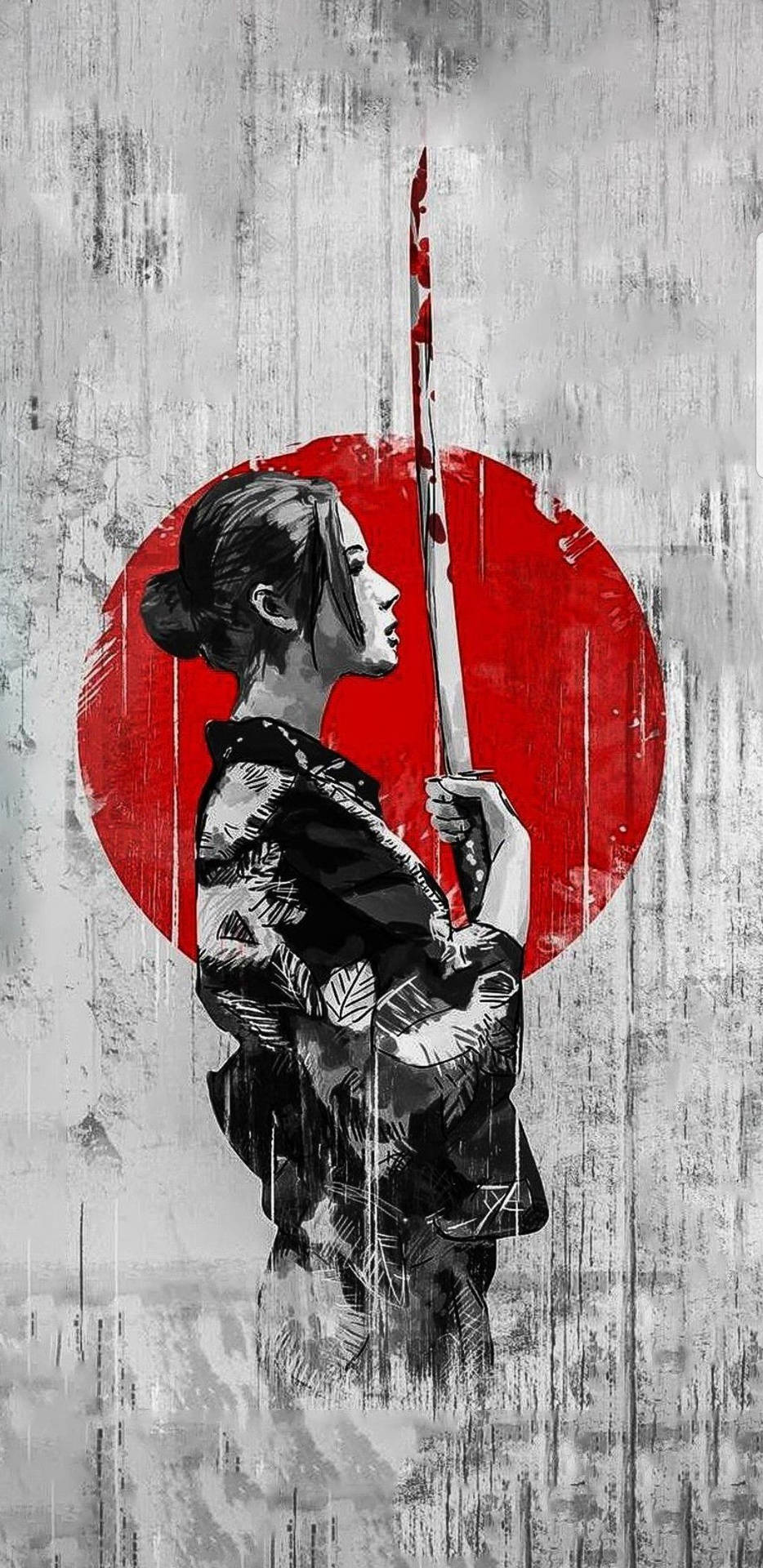 Geisha Bloody Katana