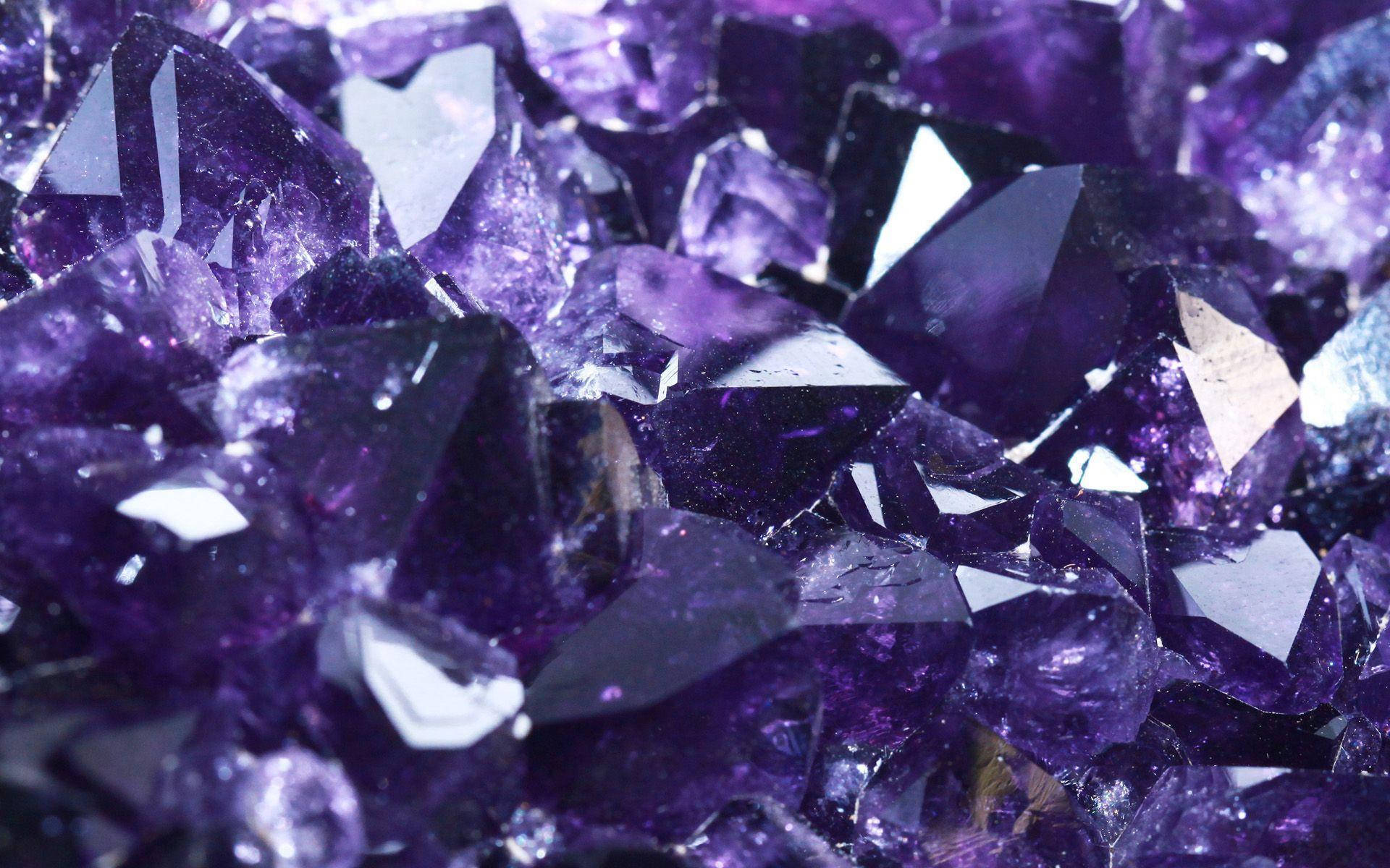 Gems For Purple Aesthetic Iphone Display