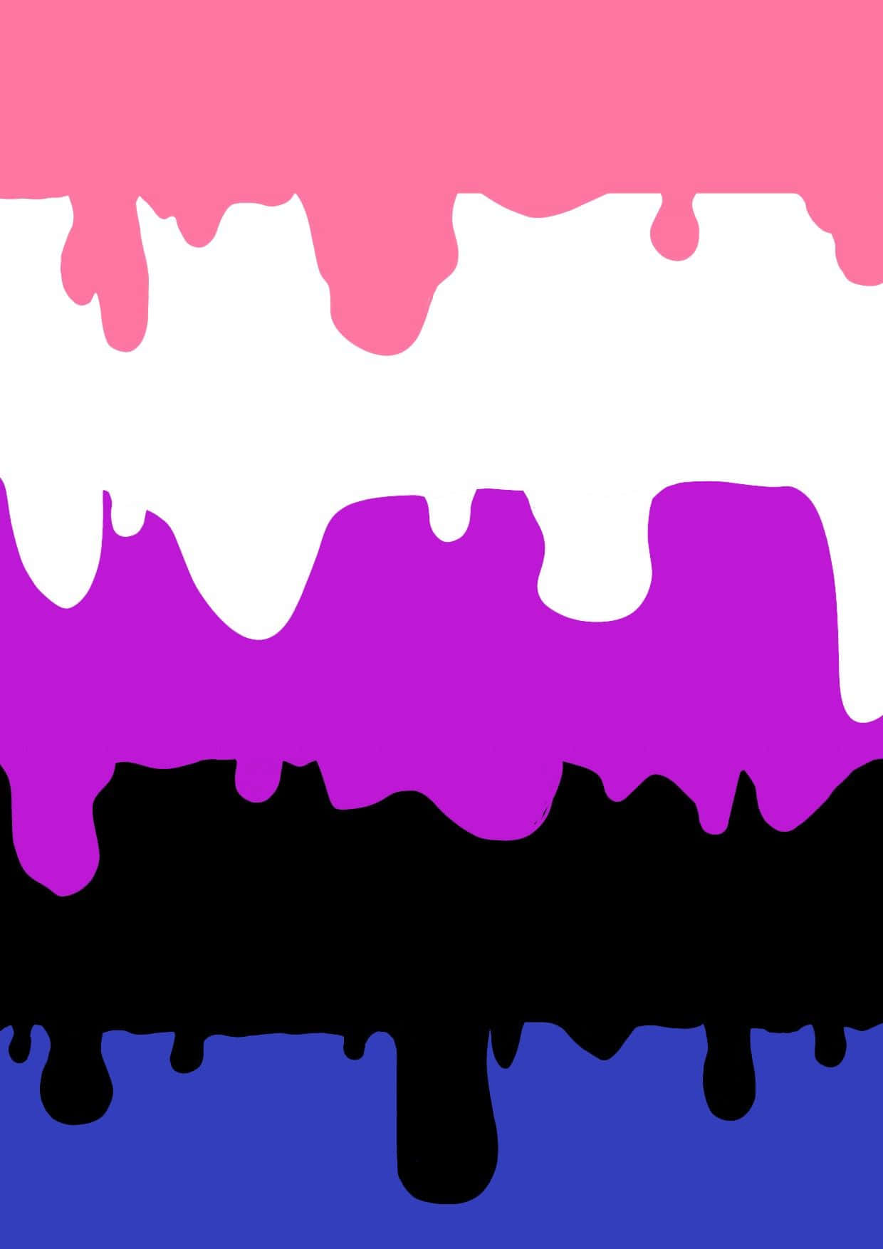 Gender Fluid Drop Background