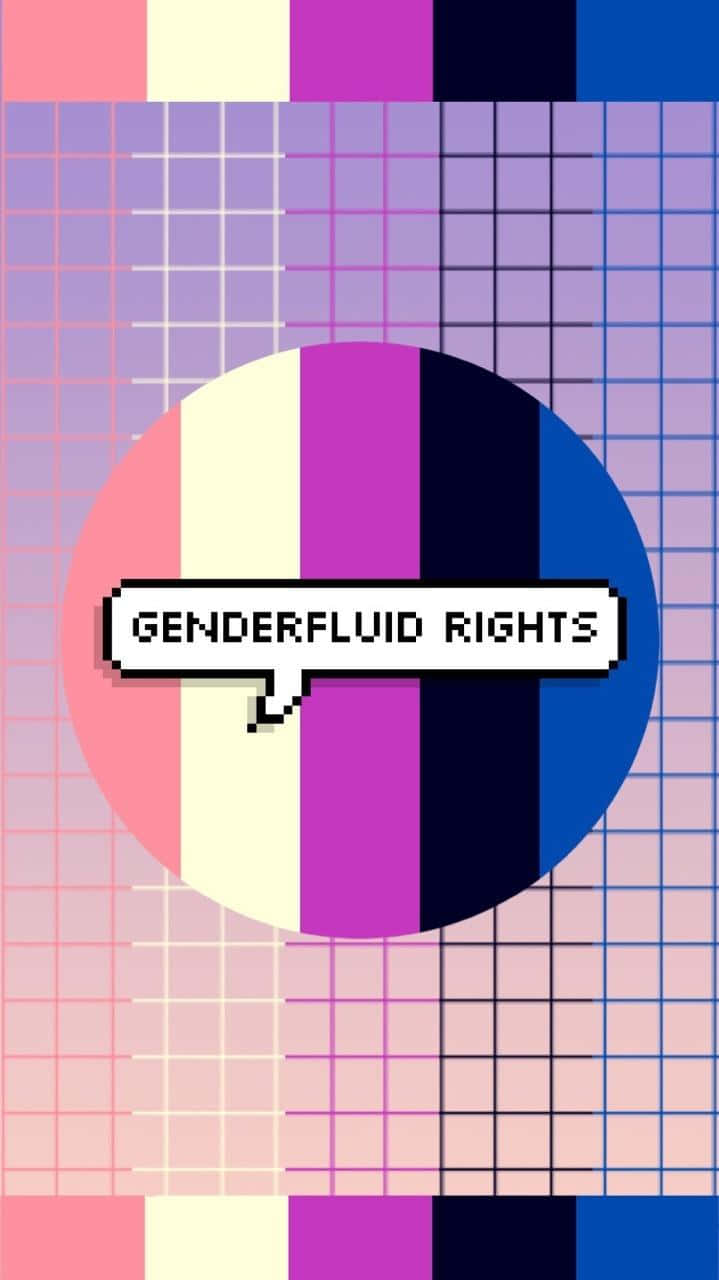 Gender Fluid Phone Background