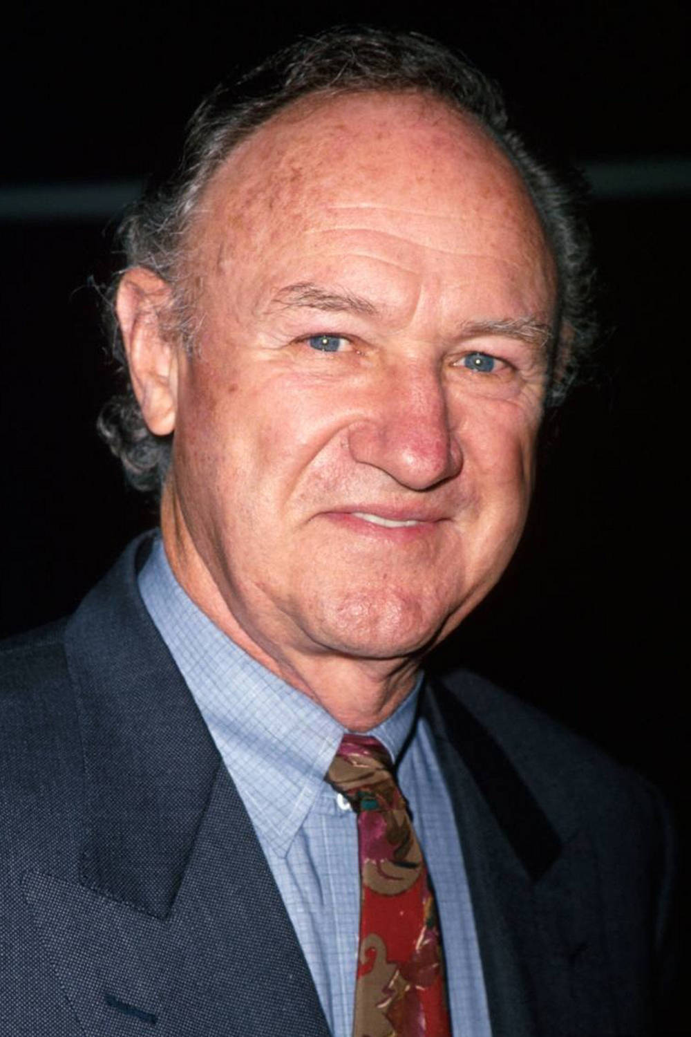 Gene Hackman With Suit Background