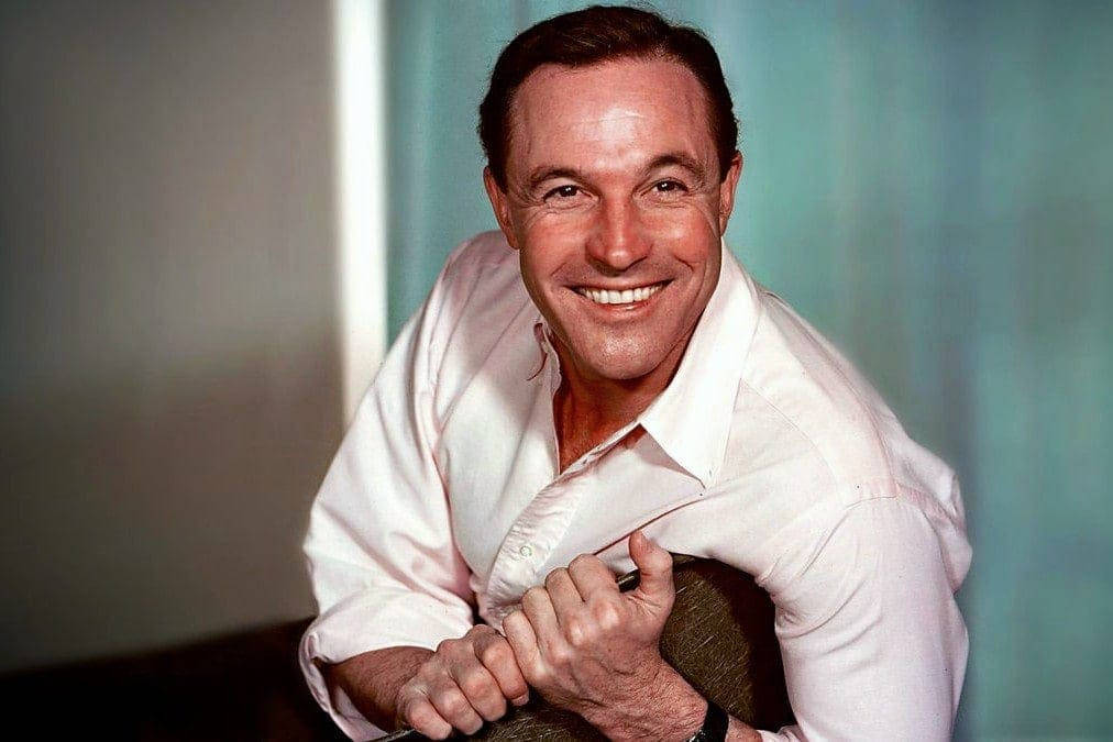 Gene Kelly White Polo Background