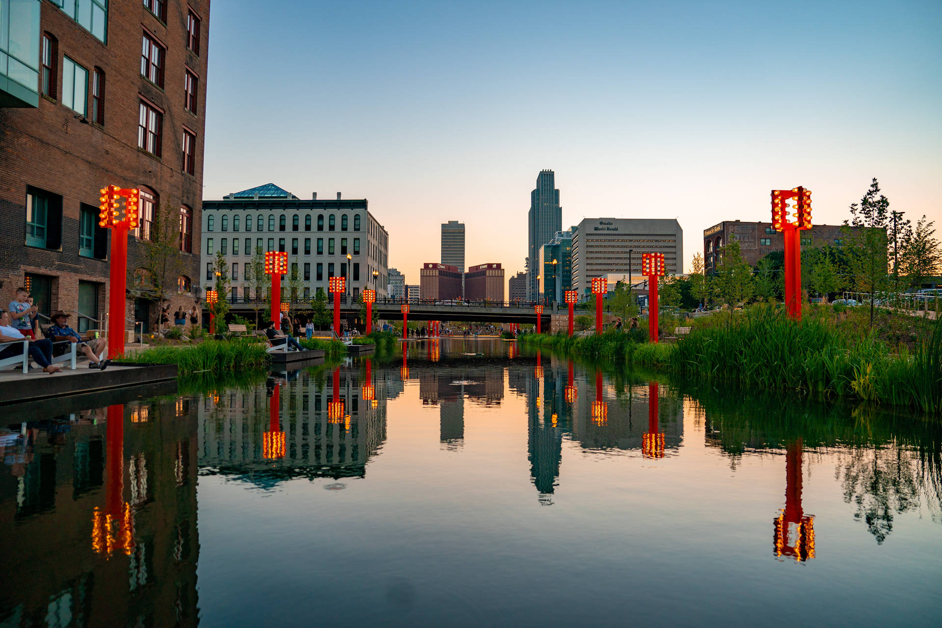 Gene Leahy Mall Omaha