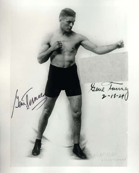 Gene Tunney's Autographed Photo