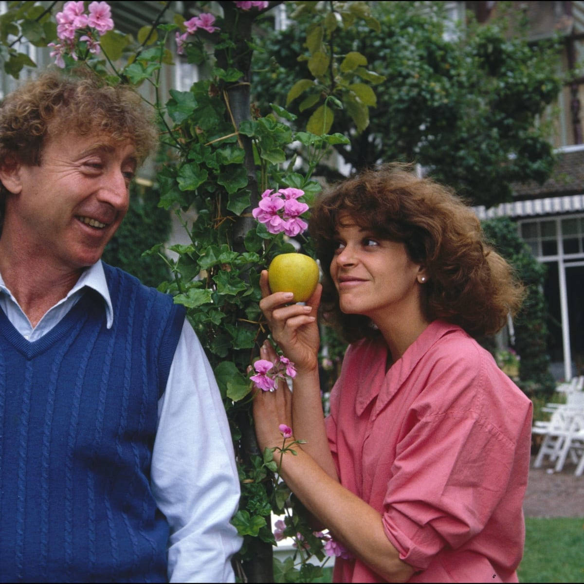 Gene Wilder And Gilda Radner From Hanky Panky Film Background