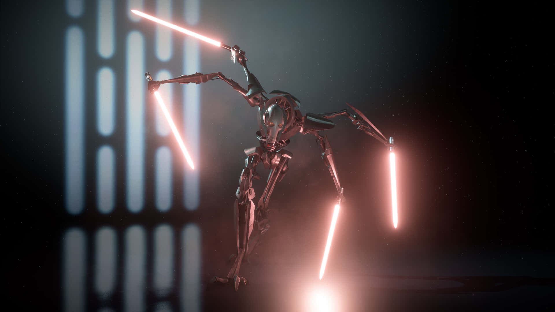 General Grievous In Room Background