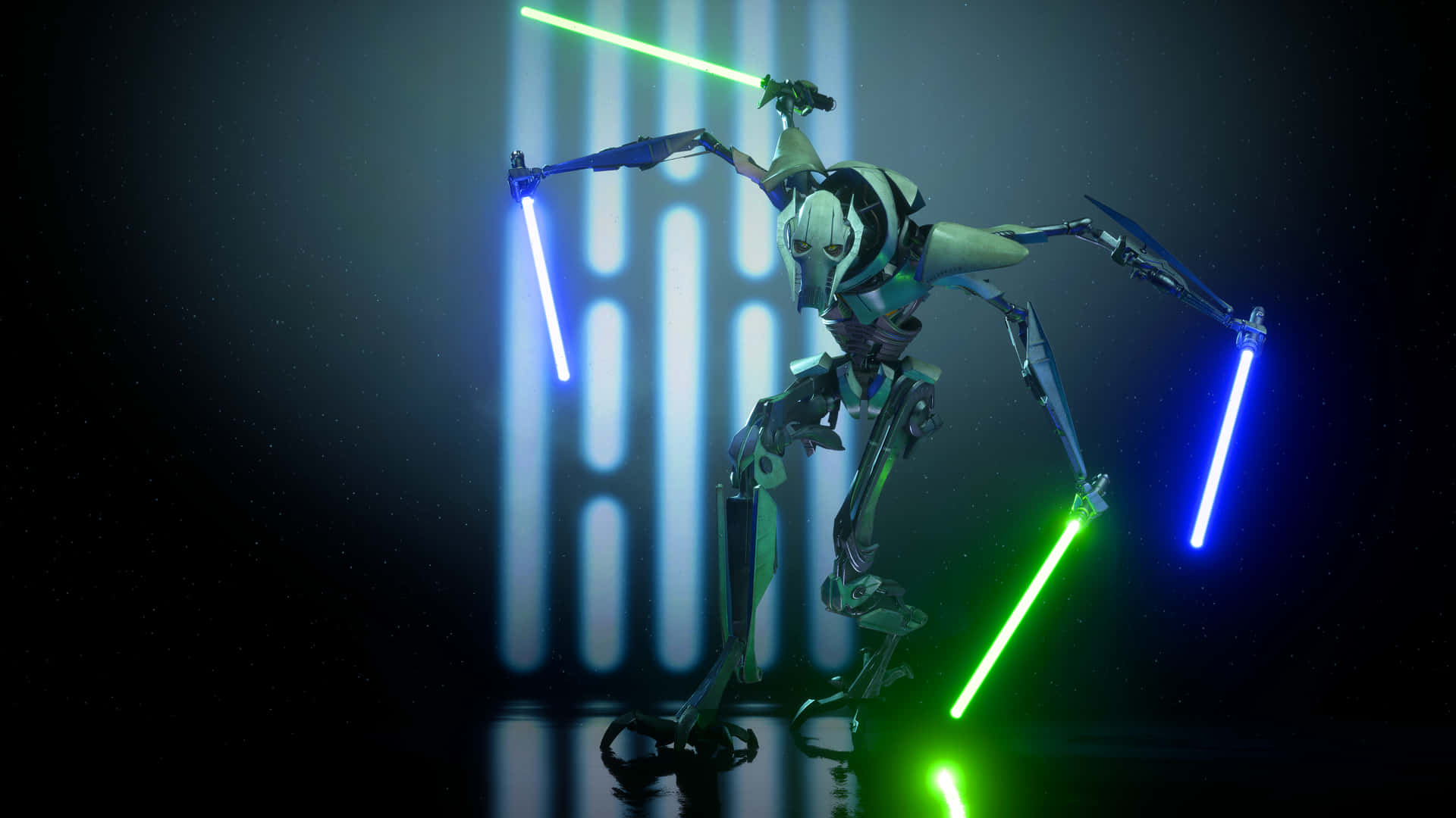 General Grievous Of Star Wars Background
