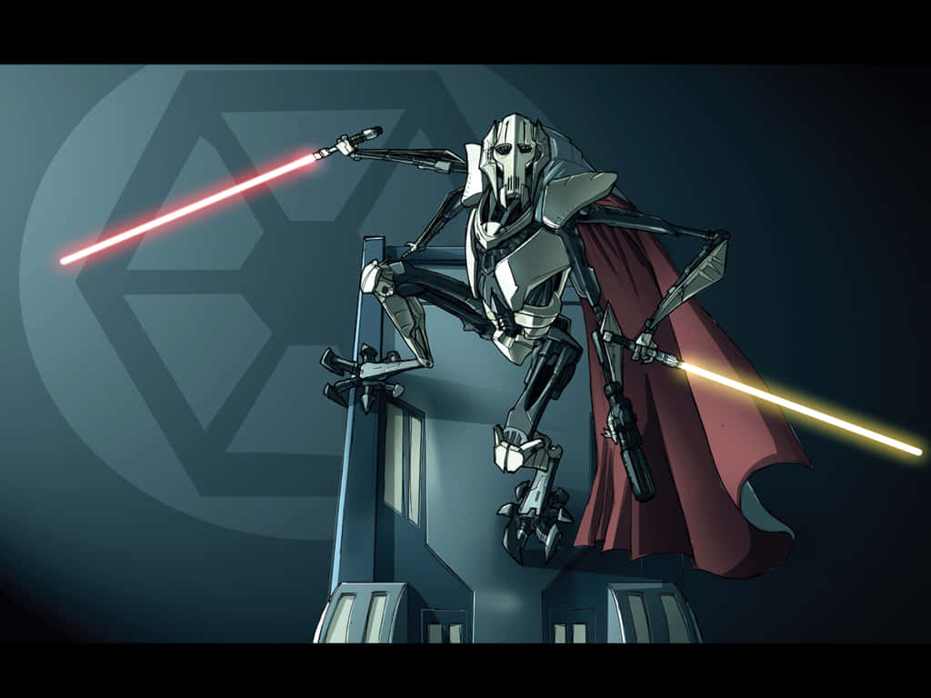 General Grievous Red Cape Background