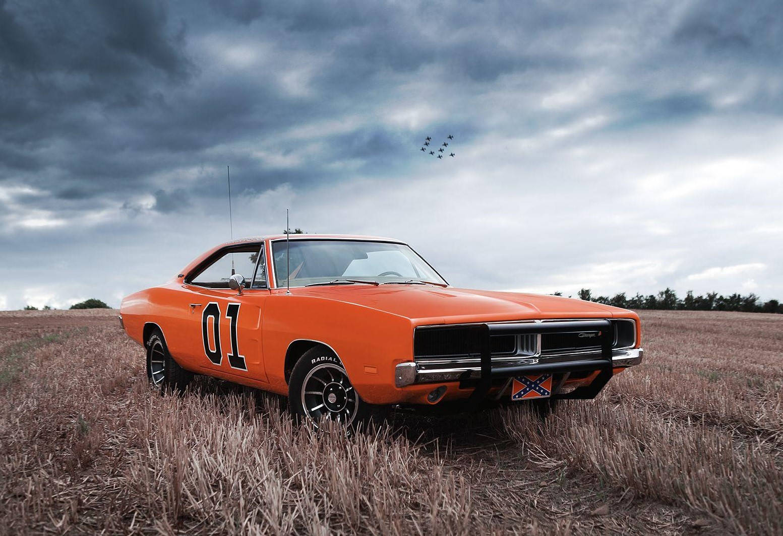 General Lee Car On Field