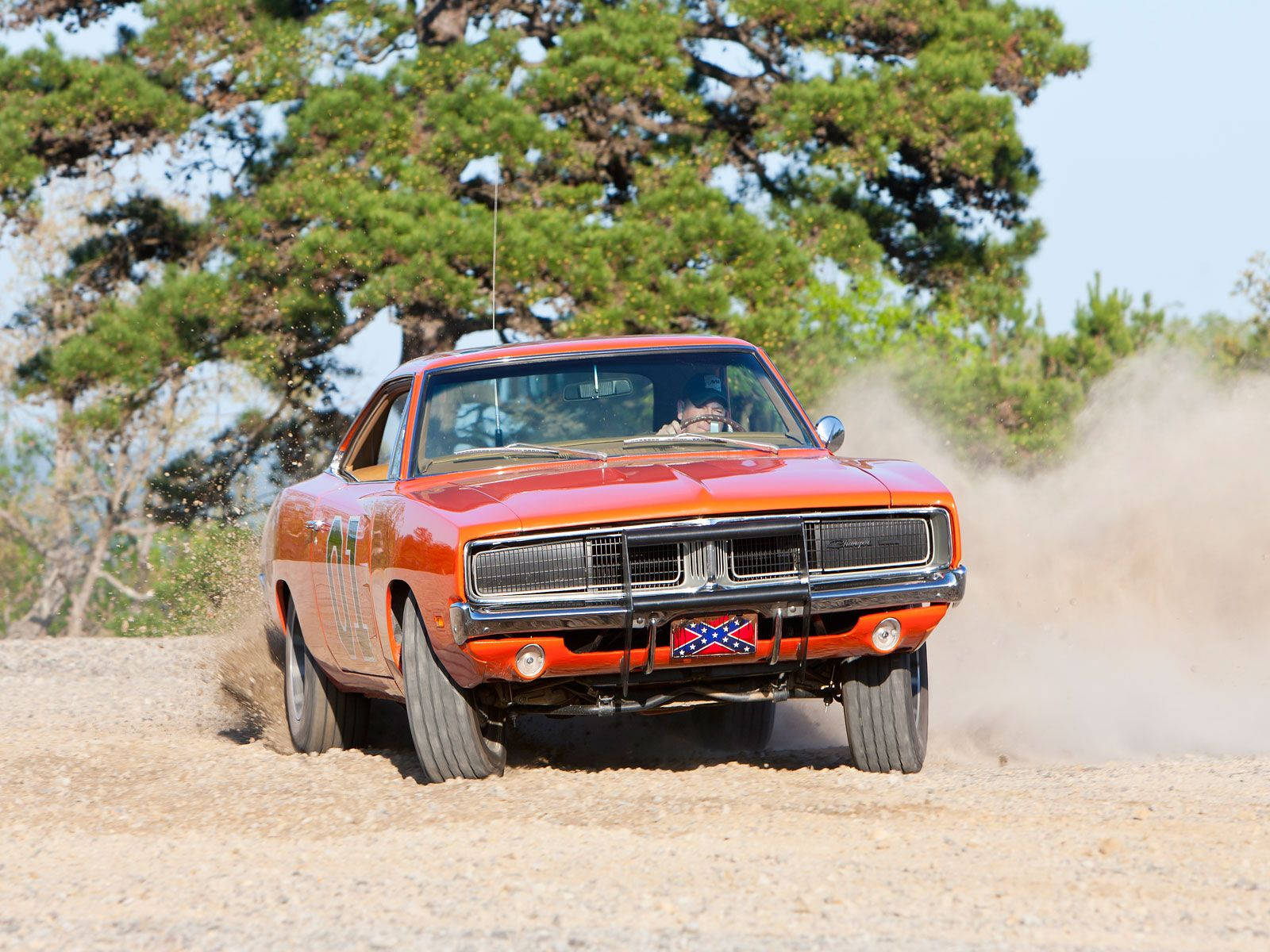 General Lee Creating Smoke