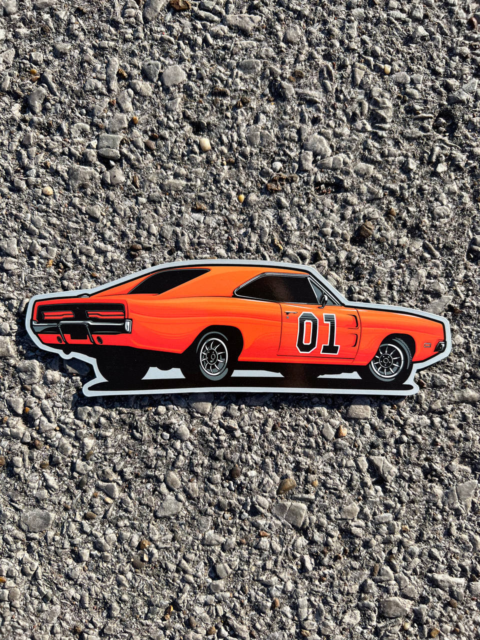 General Lee Sticker Background