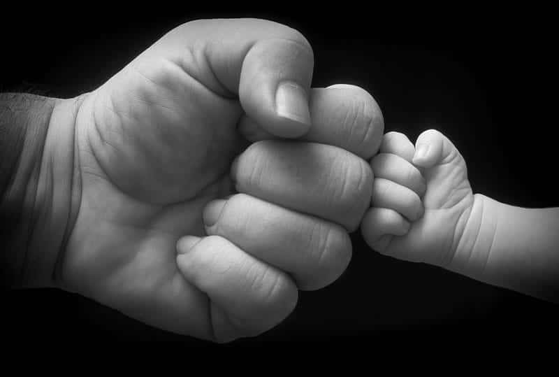 Generational Connection Fist Bump Background
