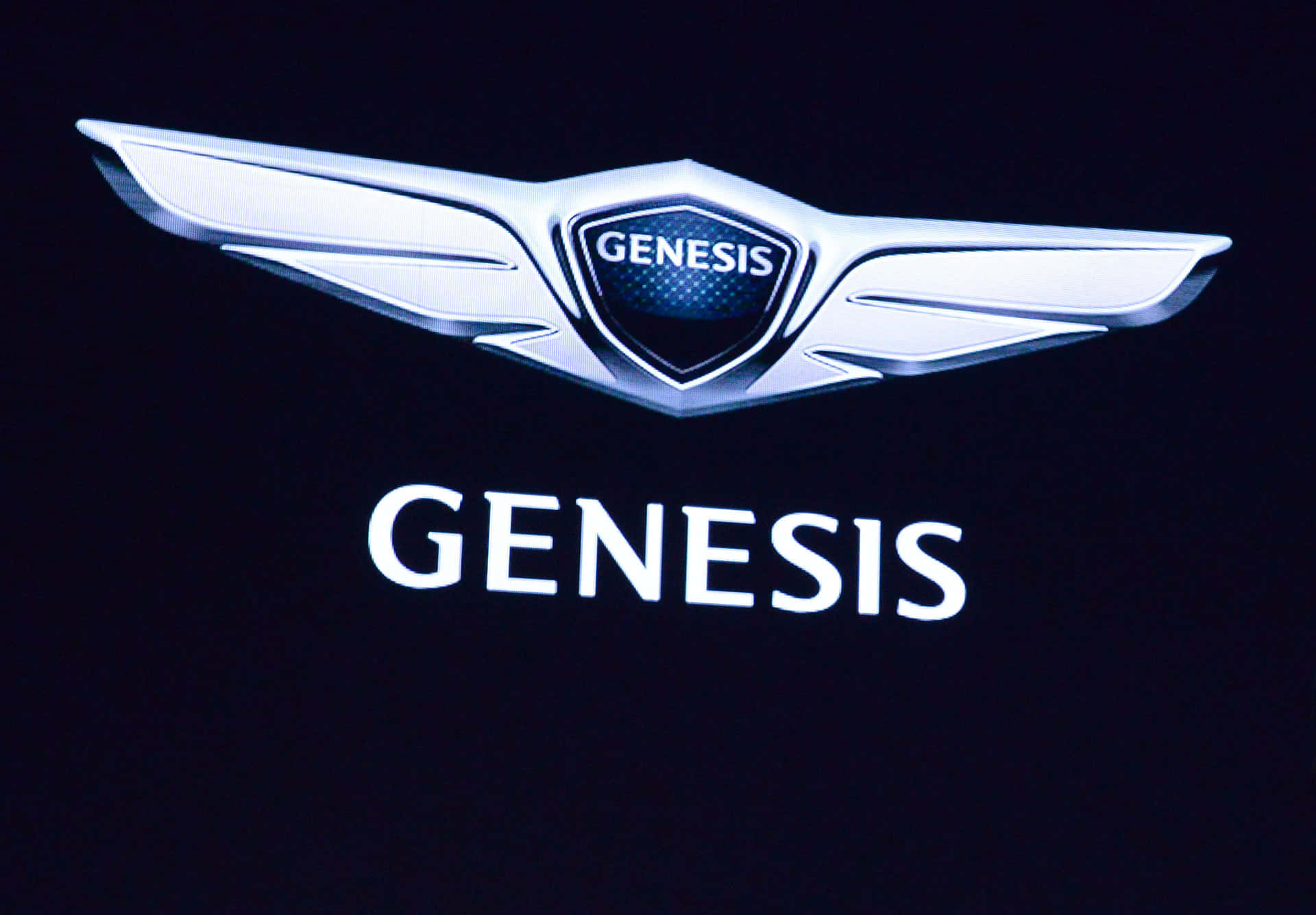 Genesis Logo Luxury Brand Background