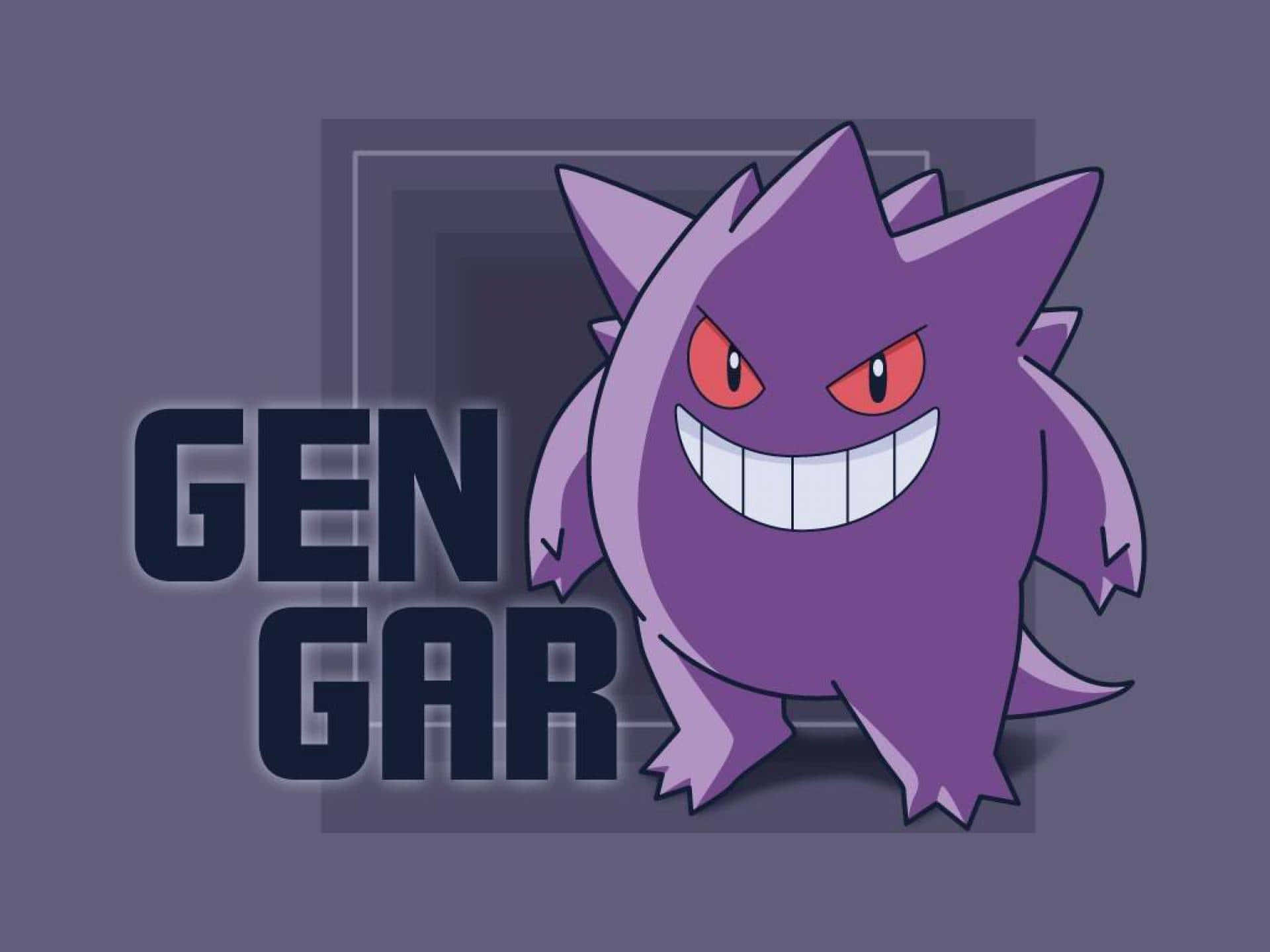 Gengar Ghost Type Pokemon Aesthetic