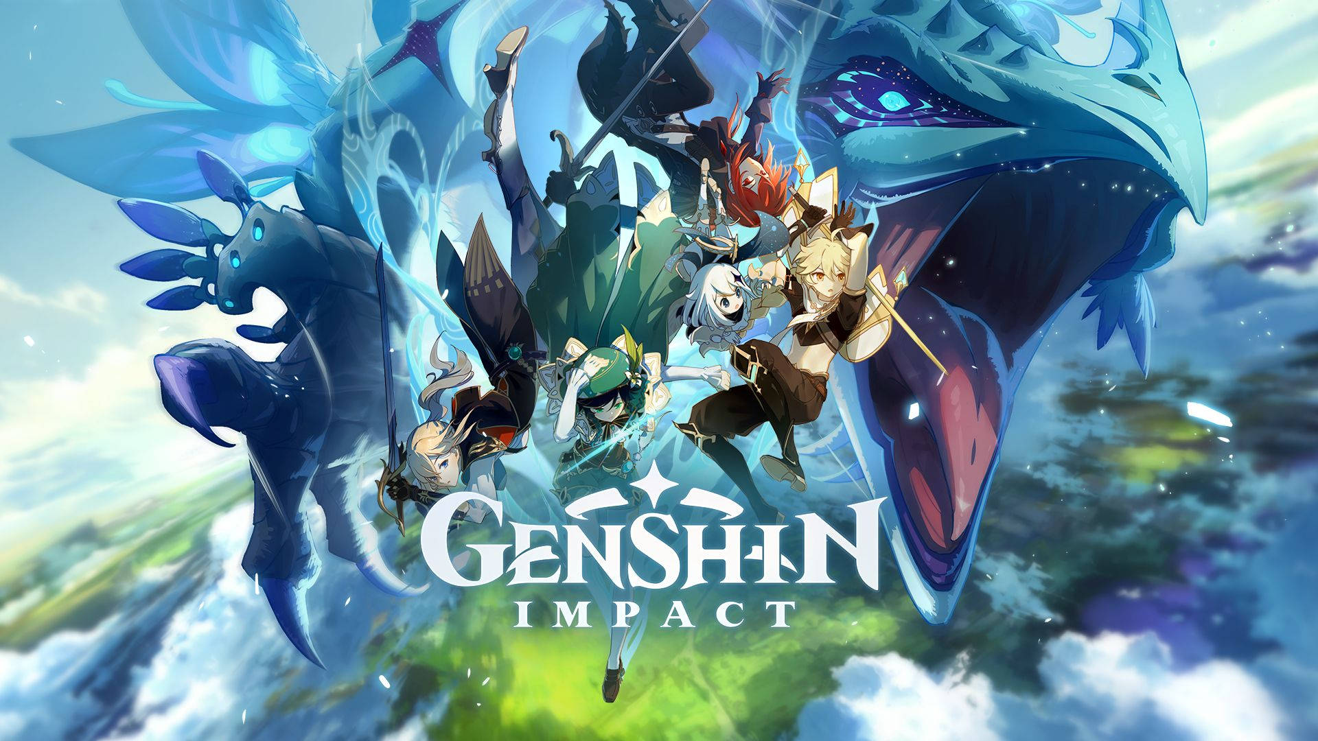 Genshin Impact Game Poster Background