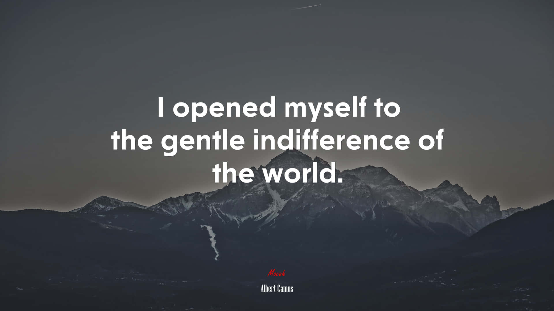 Gentle Indifferent World