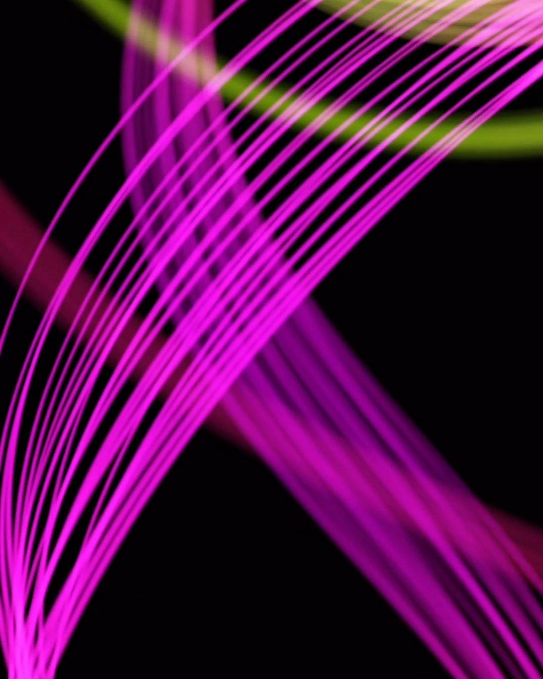 Genuine Neon Pink Light Rays Background