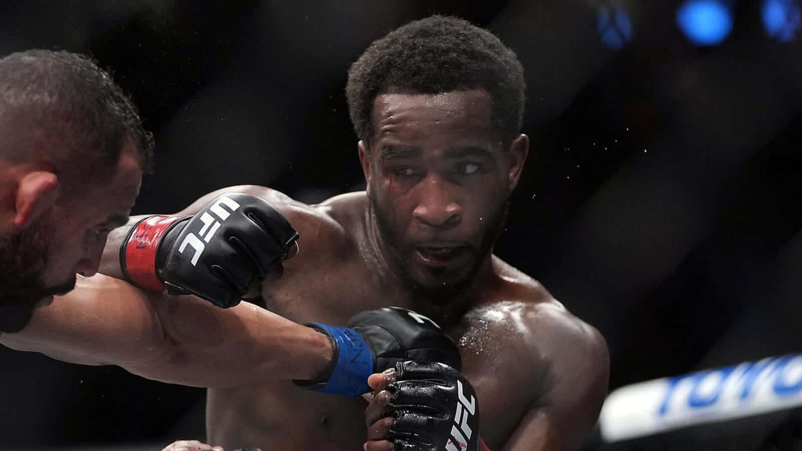 Geoff Neal Honing His Striking Skills In The Training Zone Background