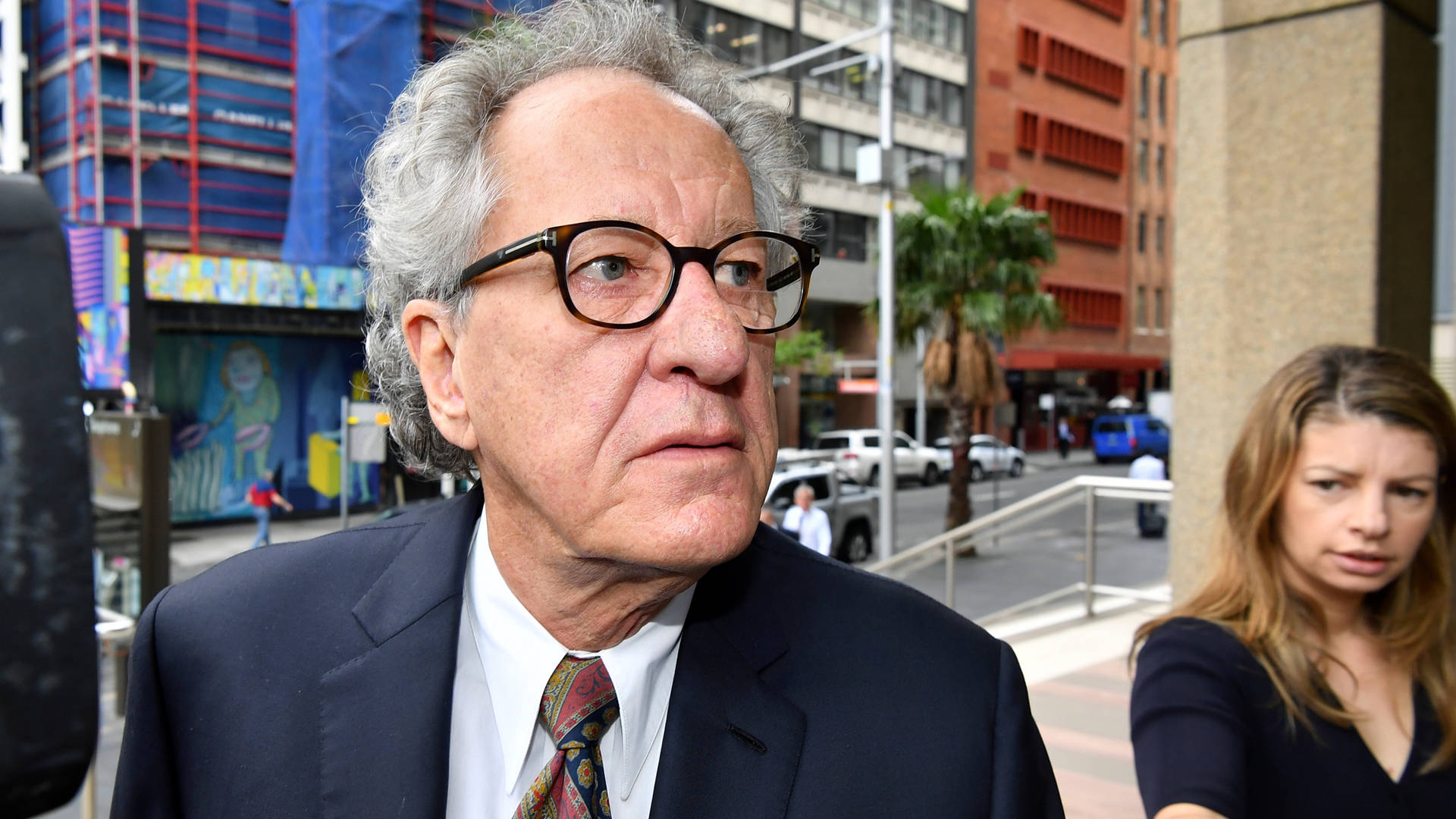 Geoffrey Rush Australian Actor Candid