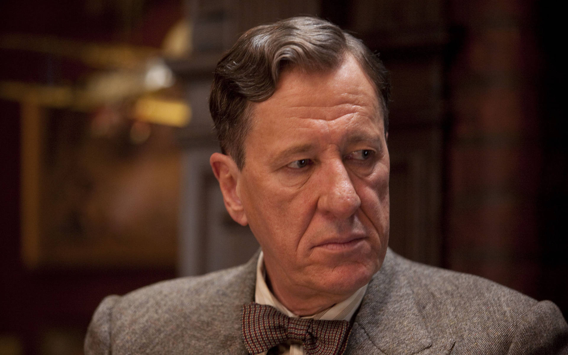 Geoffrey Rush In The King's Speech Background