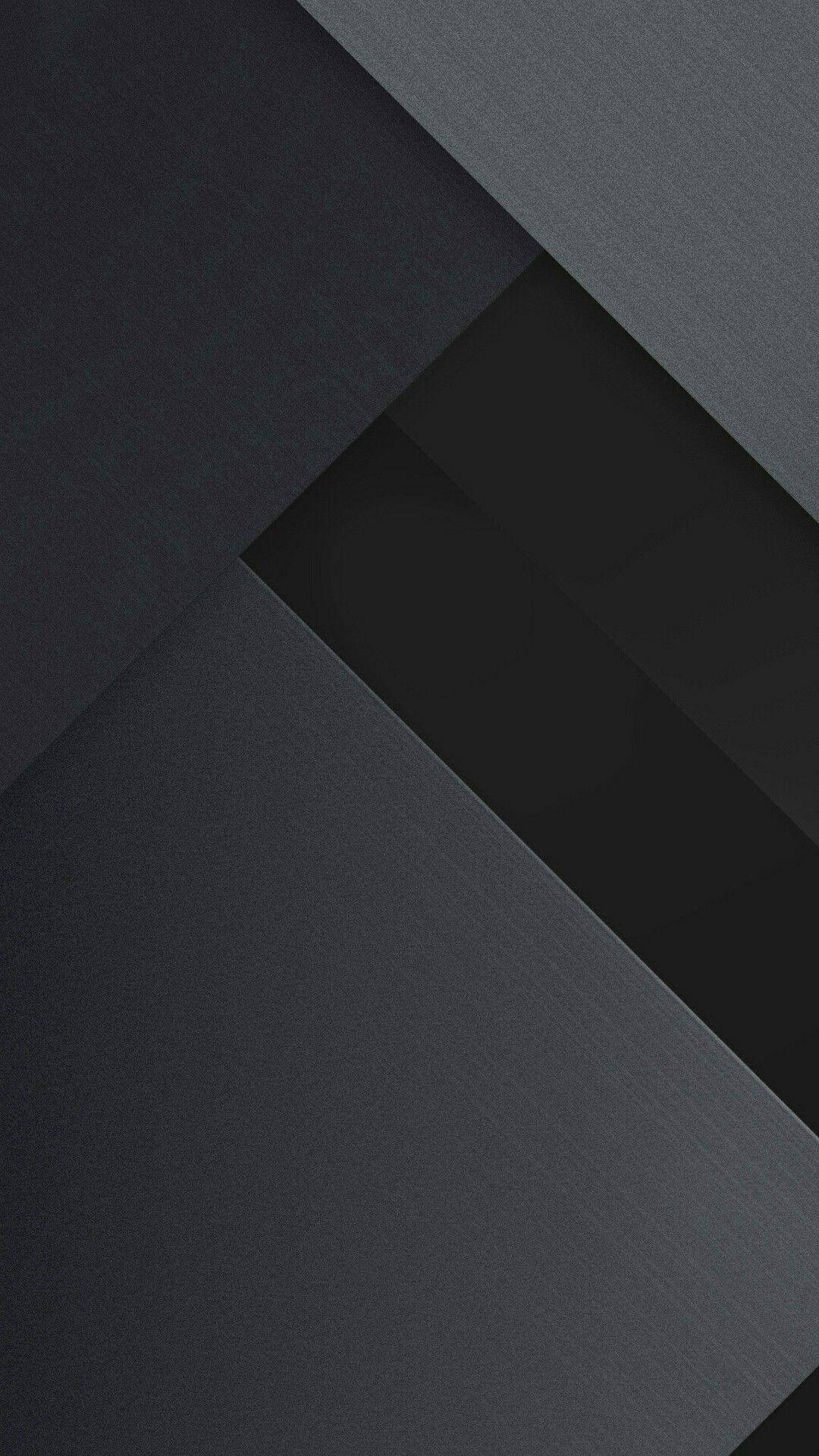 Geometric Black And Grey Iphone