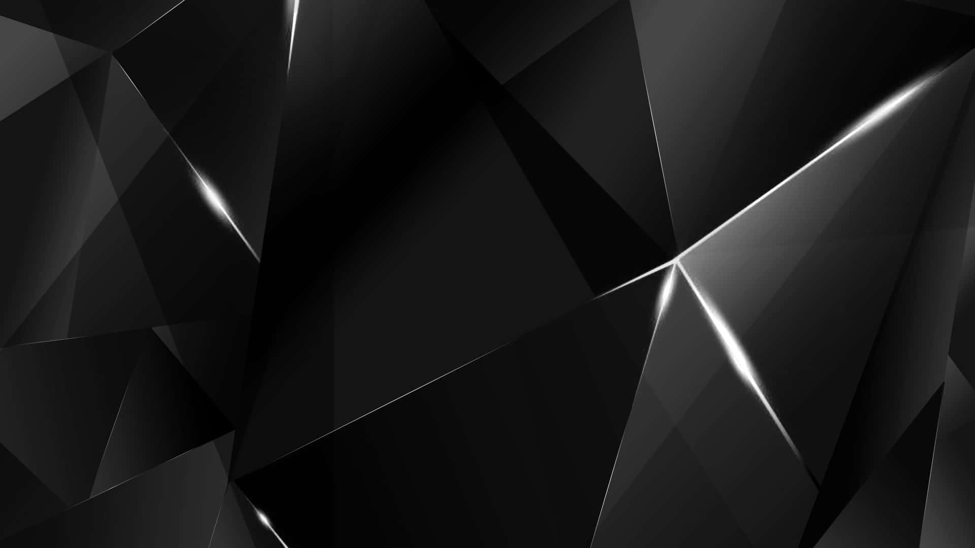 Geometric Black And White Abstract