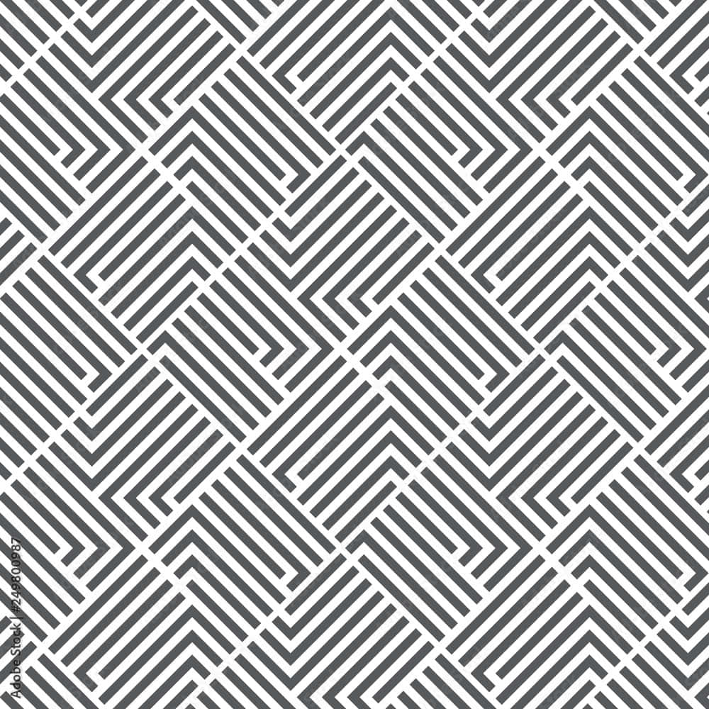 Geometric Black White Pattern Background