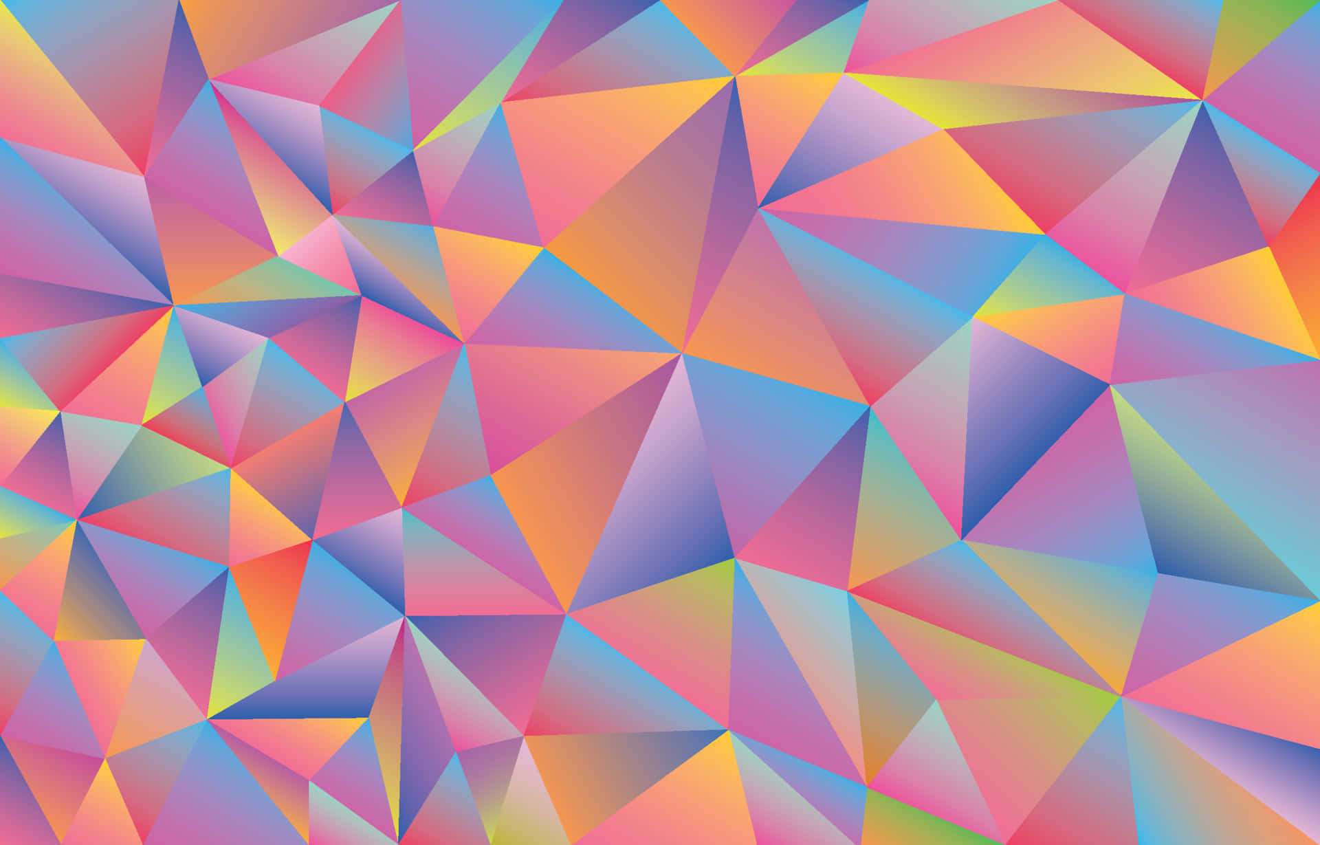 Geometric Contemporary Triangles Background