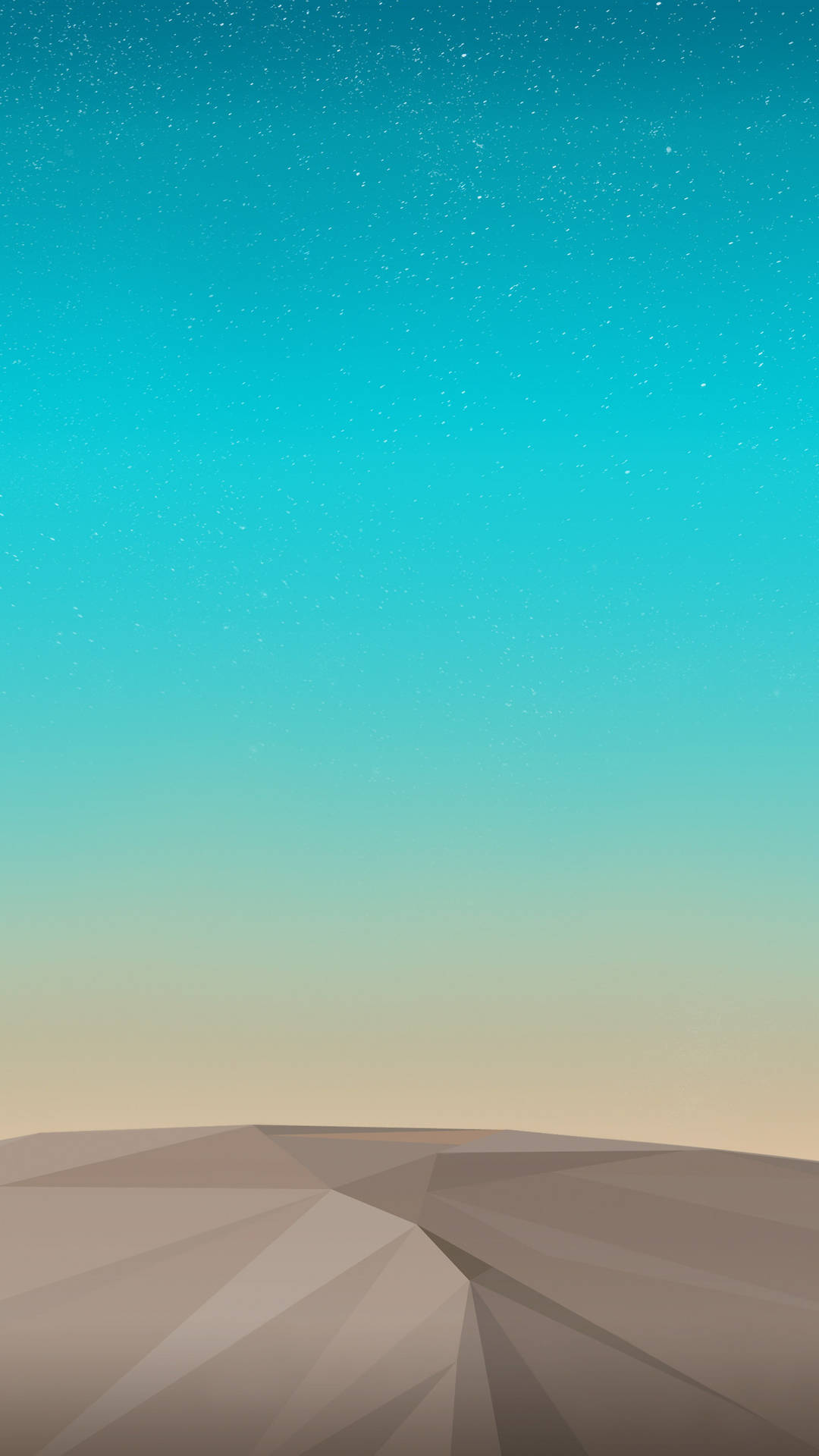 Geometric Desert Illustration Iphone Background