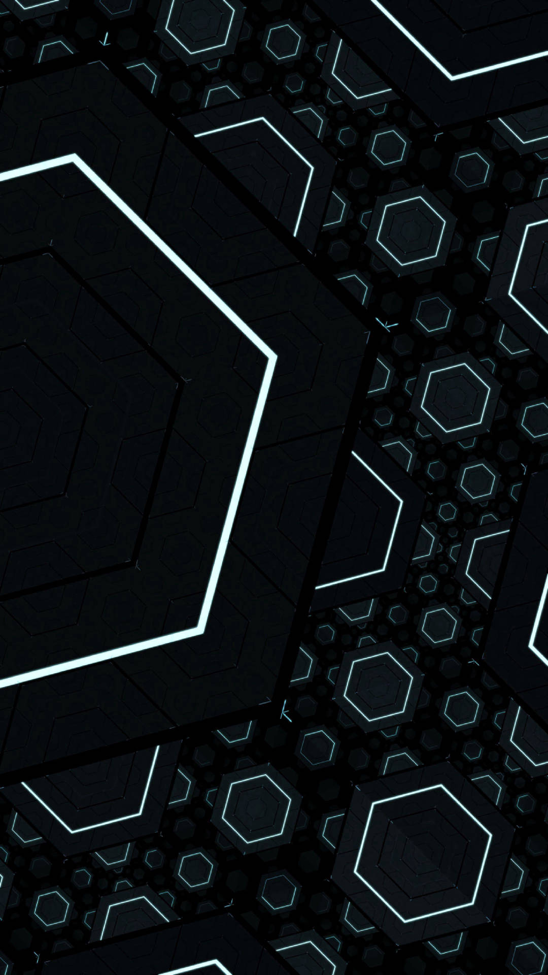 Geometric Hexagon Background