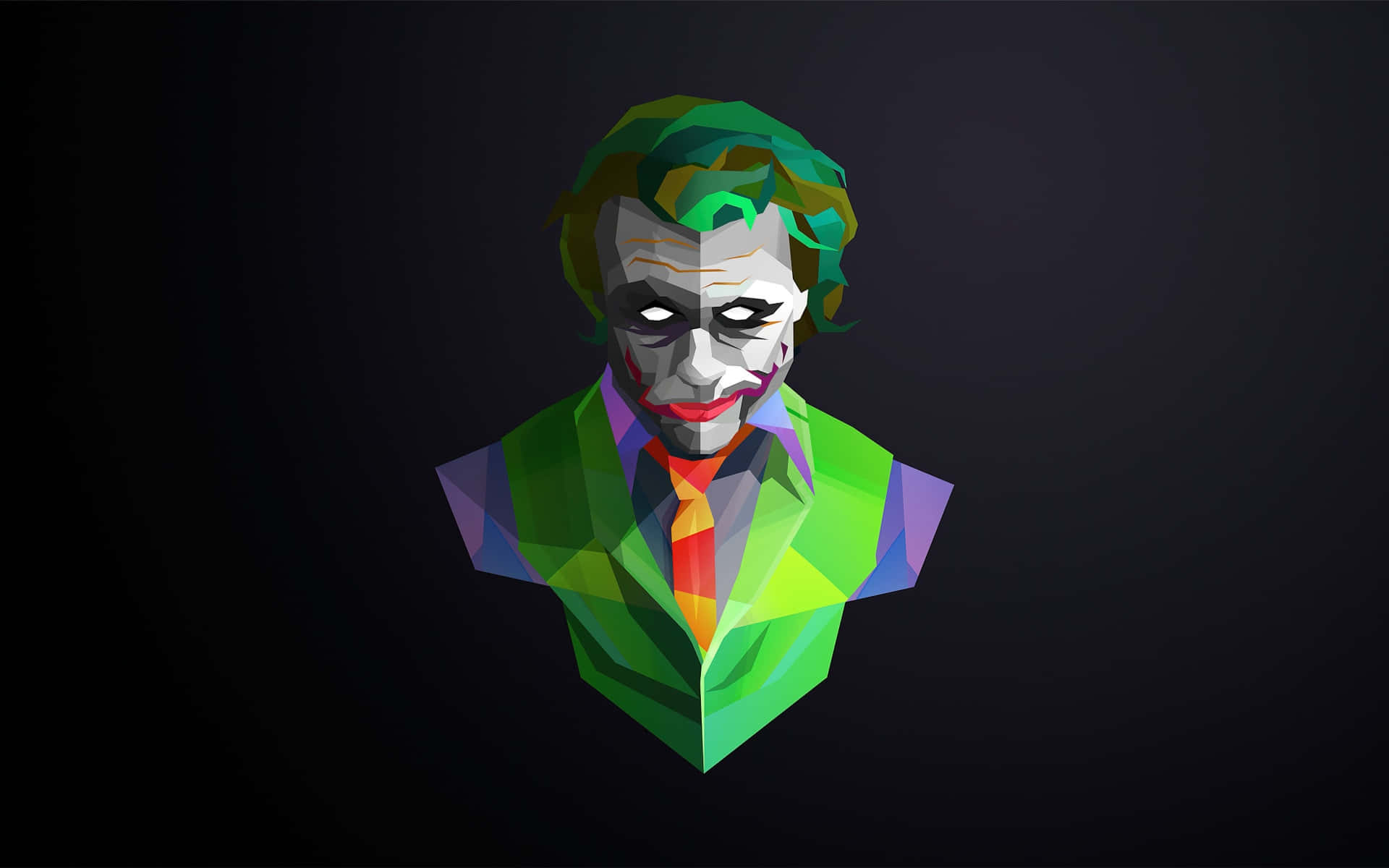 Geometric Joker Pfp Background