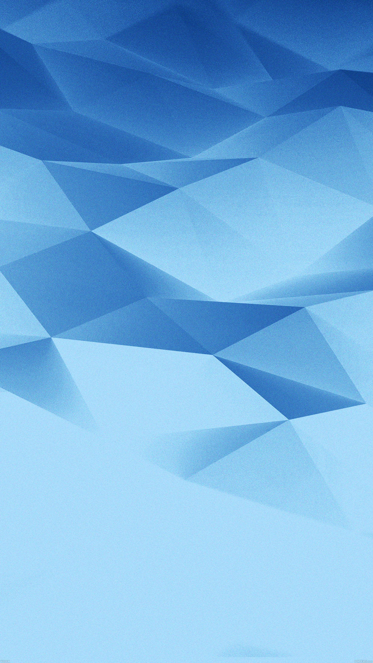 Geometric Light Blue Phone Background