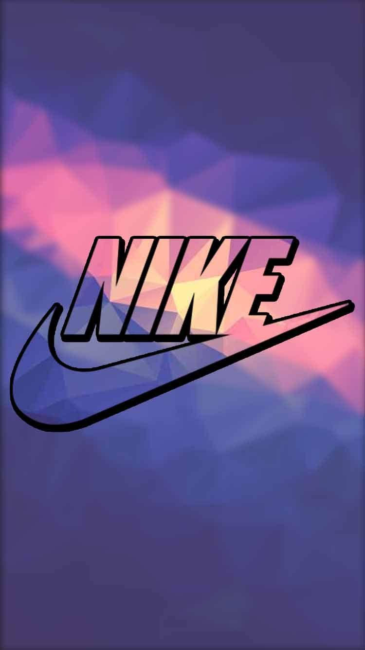 Geometric Nike Iphone Background