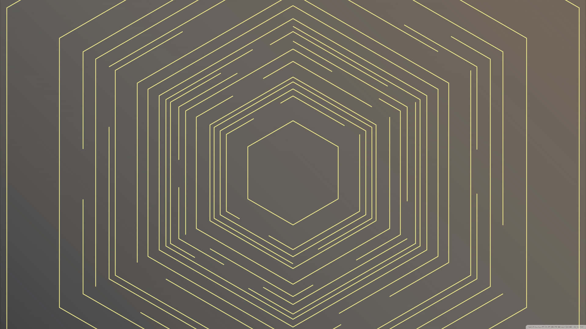 Geometric Pattern Of Hexagon Shapes Background