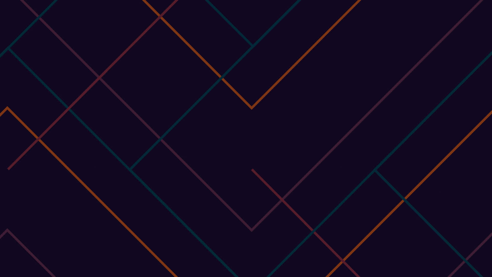 Geometric Shapes Meet Technology In This Desktop Background