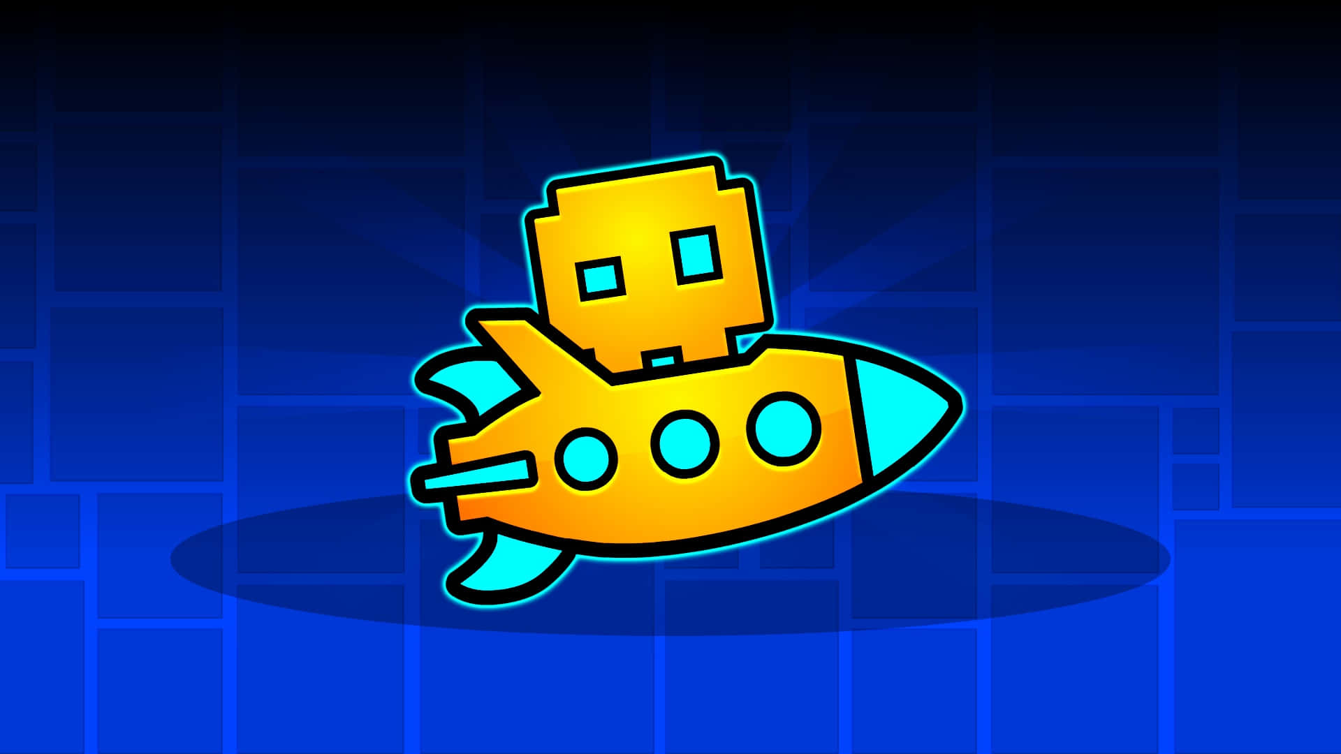 Geometry Dash Spaceship Background