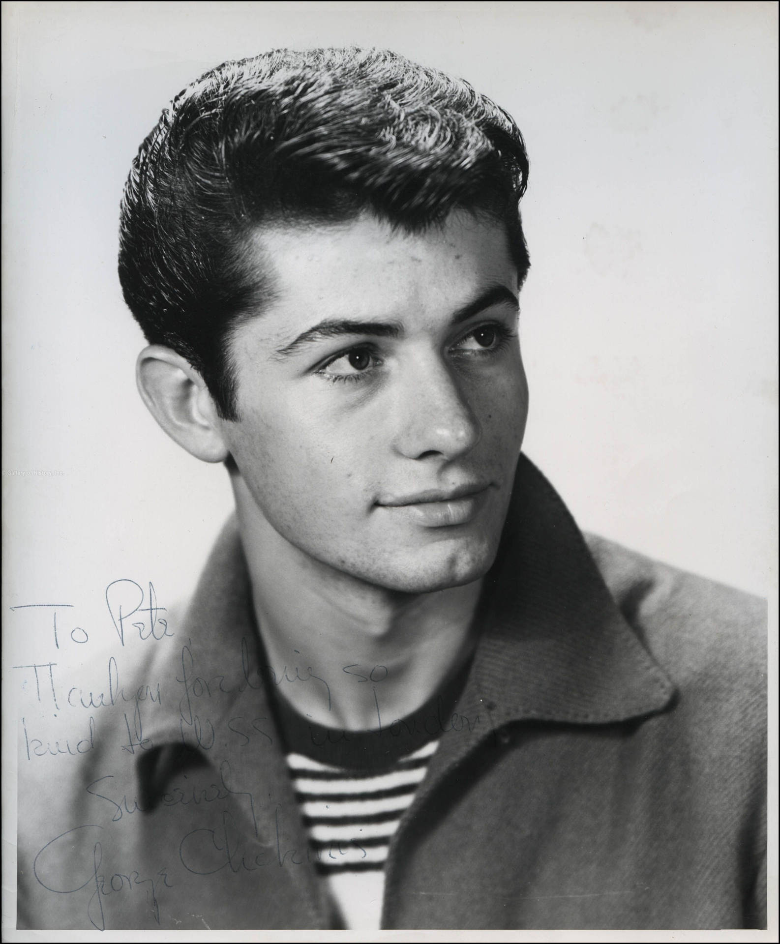 George Chakiris West Side Story 1961 Portrait Background