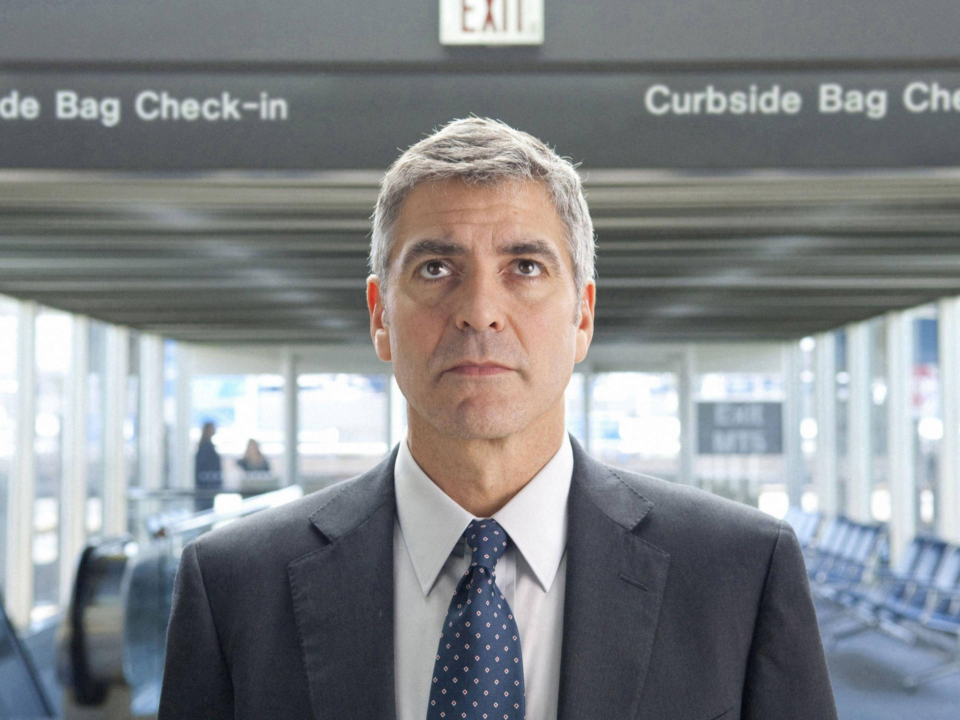 George Clooney Exit Passage Background