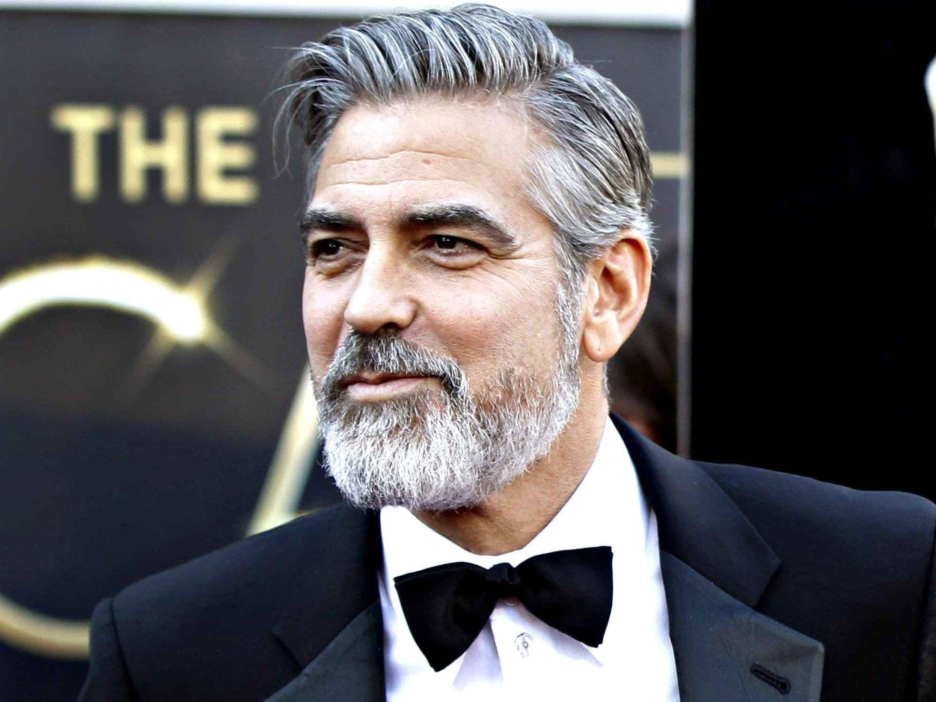 George Clooney Famous Celebrity Background