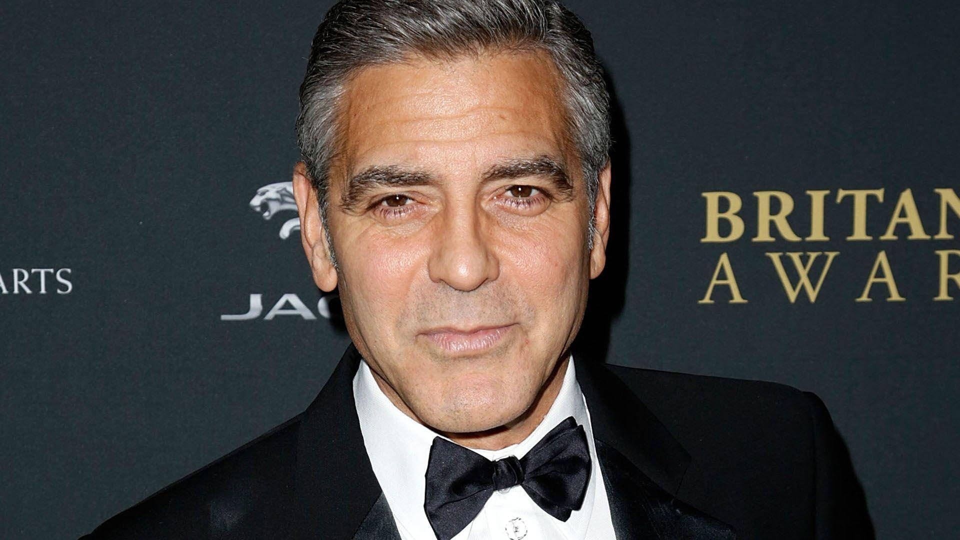 George Clooney Gravity Movie Premiere Background