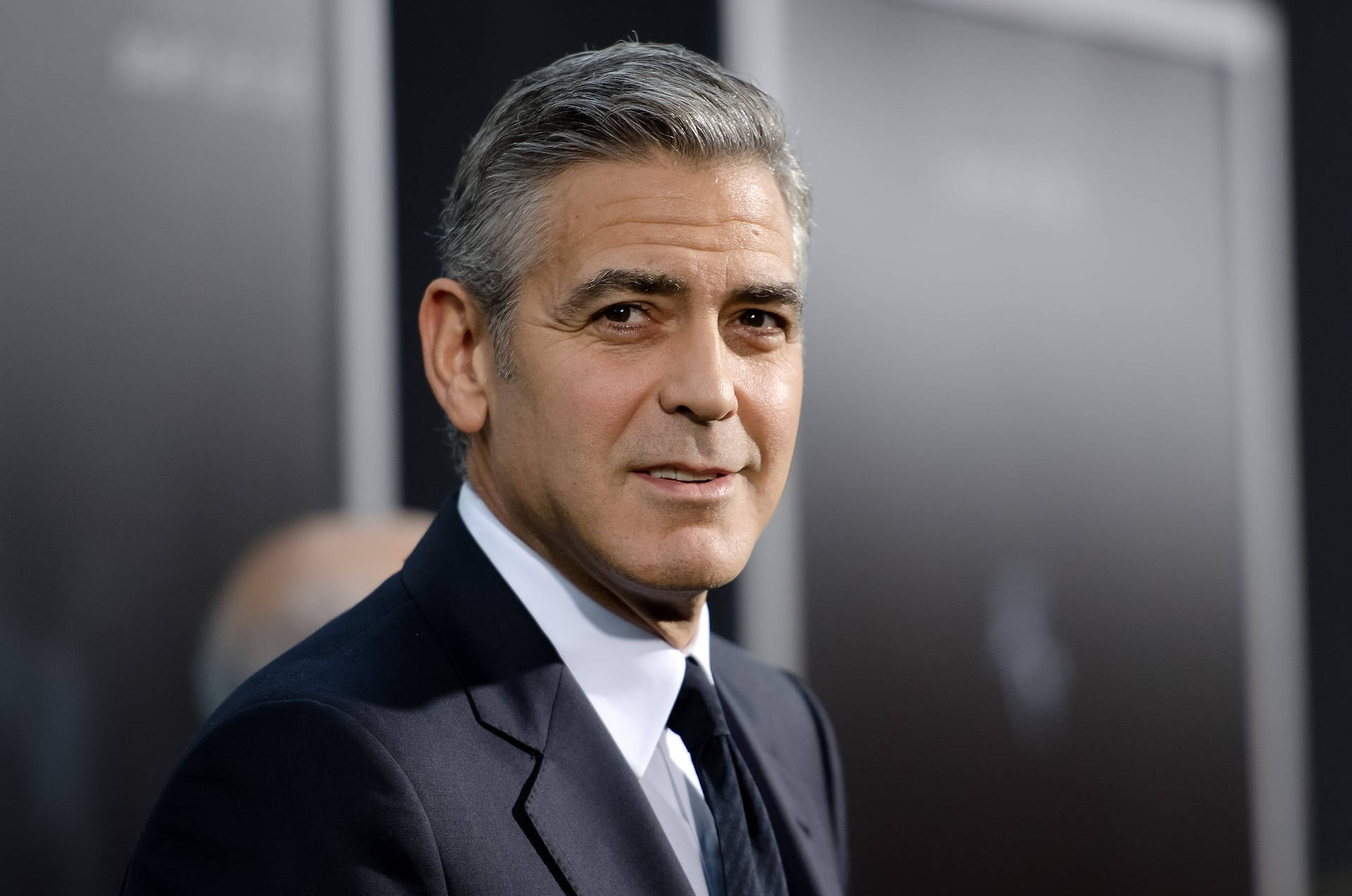 George Clooney Gravity Premiere Background