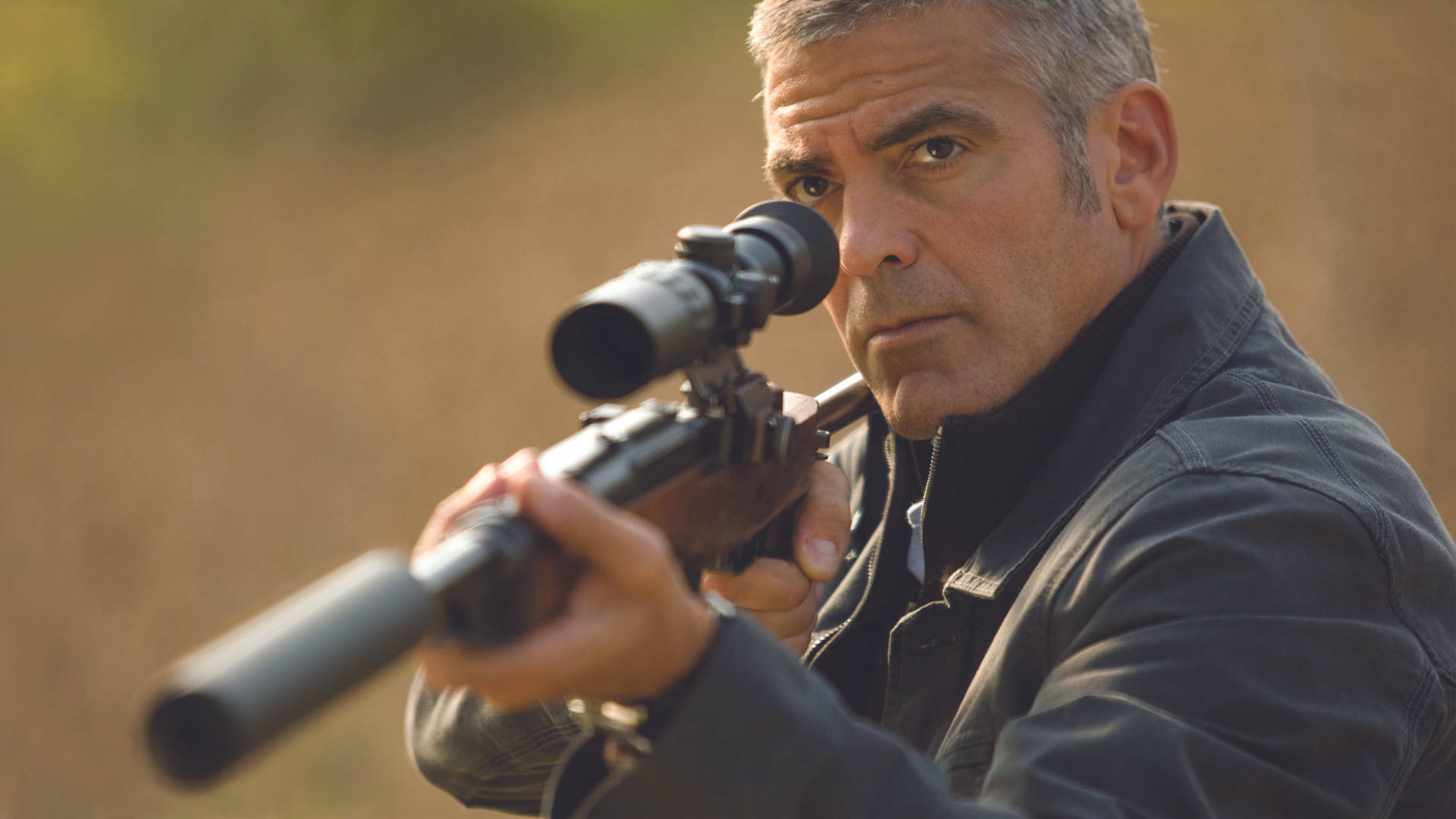 George Clooney The American Film Background